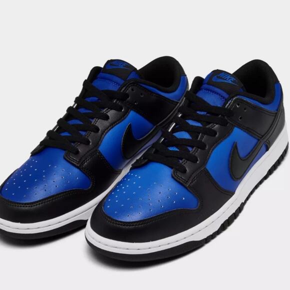 Nike Men's Dunk Low Hyper Royal 2025 sneakers blue black - 11 - Picture 1 of 10